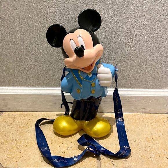 Walt Disney World’s 50th Anniversary Mickey Mouse Popcorn Bucket Collectible NWT - Picture 1 of 9